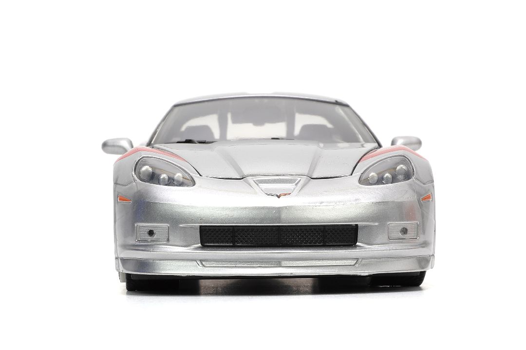 Jada 1/24 "BIGTIME Muscle" - 2006 Corvette Z06 - Candy Silver