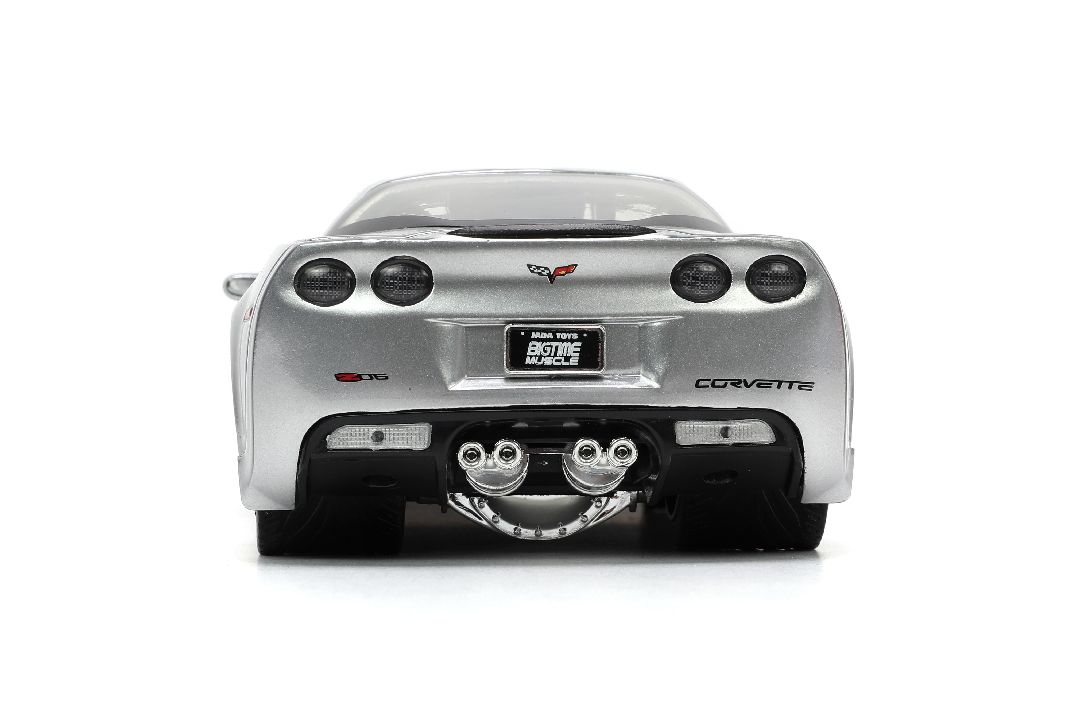 Jada 1/24 "BIGTIME Muscle" - 2006 Corvette Z06 - Candy Silver