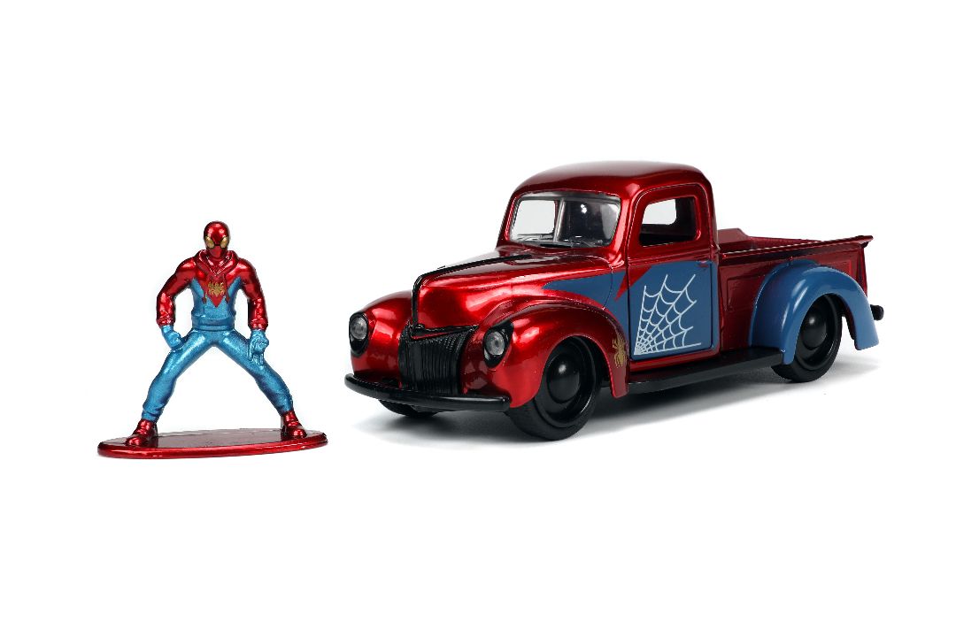 Jada 1/32 "Hollywood Rides" 1941 Ford Pickup with Spider-Man