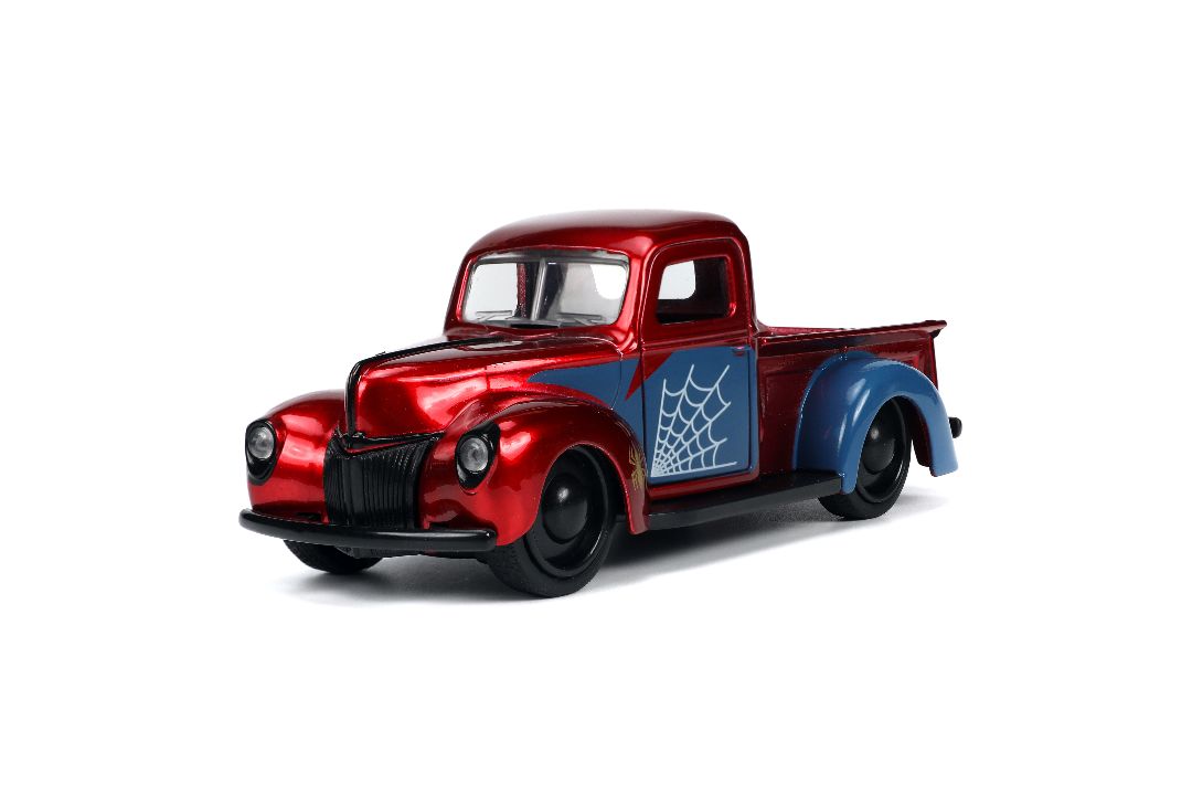 Jada 1/32 "Hollywood Rides" 1941 Ford Pickup with Spider-Man