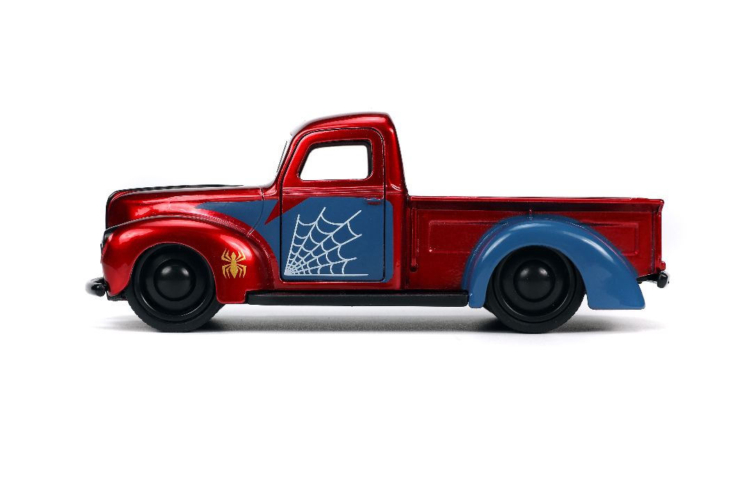 Jada 1/32 "Hollywood Rides" 1941 Ford Pickup with Spider-Man