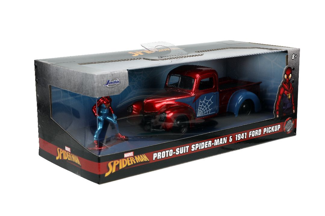 Jada 1/32 "Hollywood Rides" 1941 Ford Pickup with Spider-Man