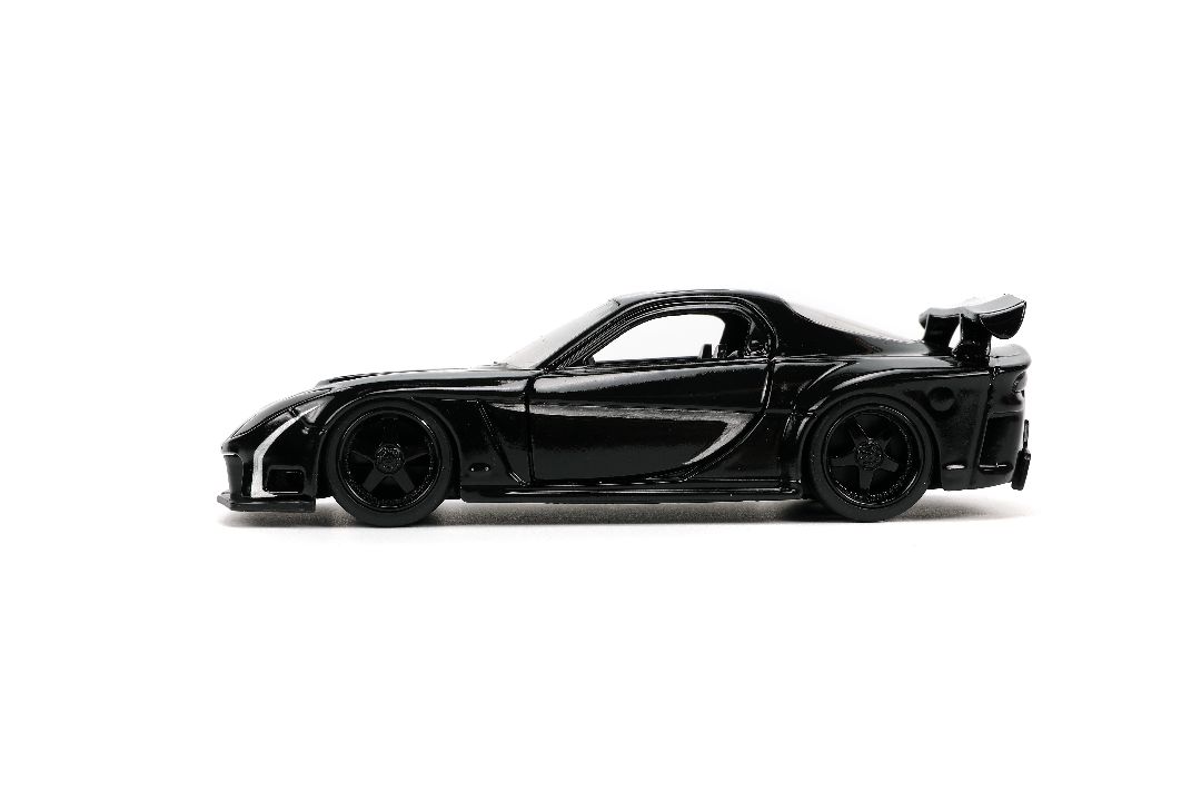 Jada 1/32 "Hollywood Rides" Marvel 1993 Mazda RX7 w/Blk Panther