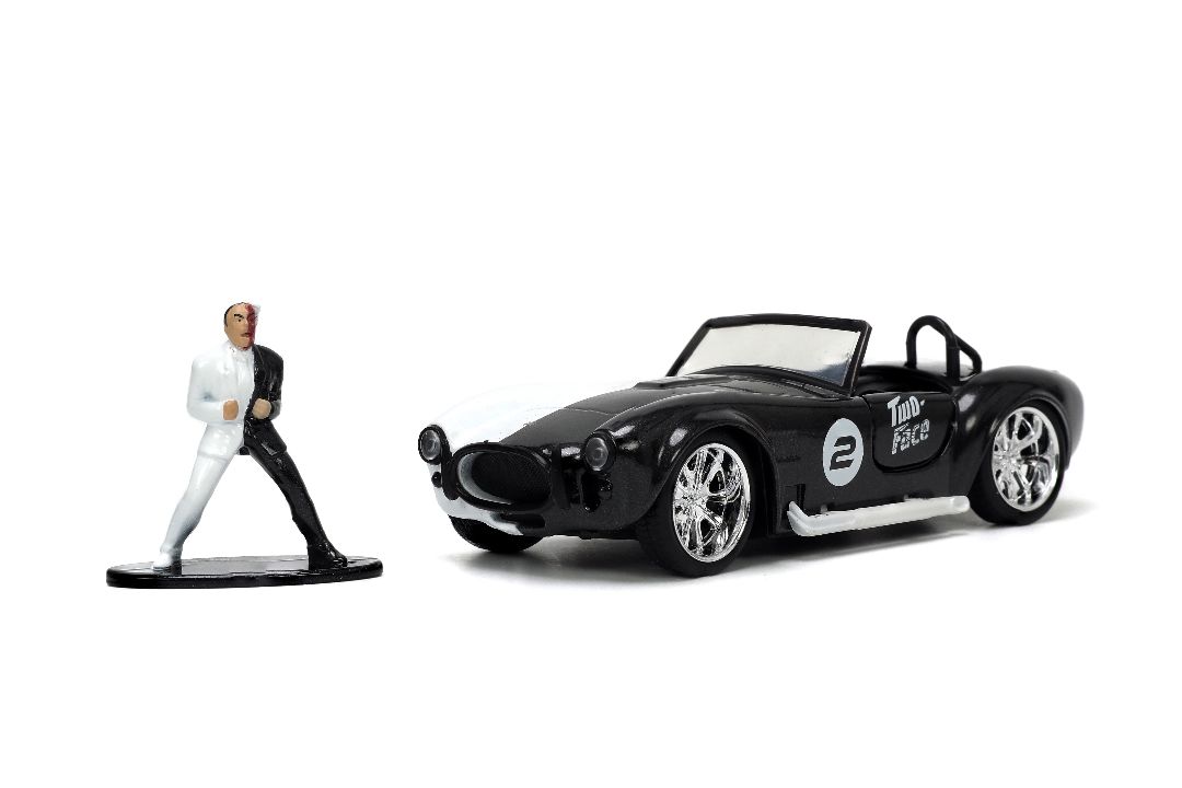 Jada 1/32 "Hollywood Rides" DC Comics 1965 Shelby Cobra Two Face