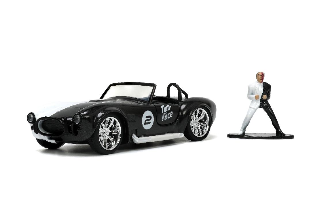 Jada 1/32 "Hollywood Rides" DC Comics 1965 Shelby Cobra Two Face