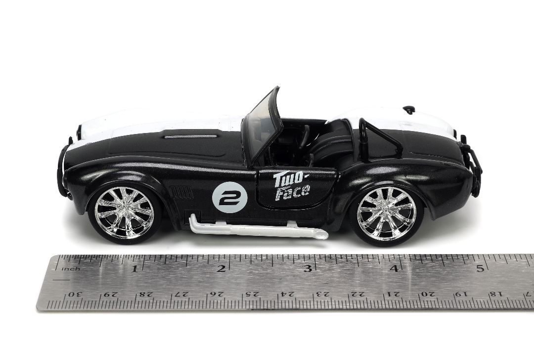 Jada 1/32 "Hollywood Rides" DC Comics 1965 Shelby Cobra Two Face