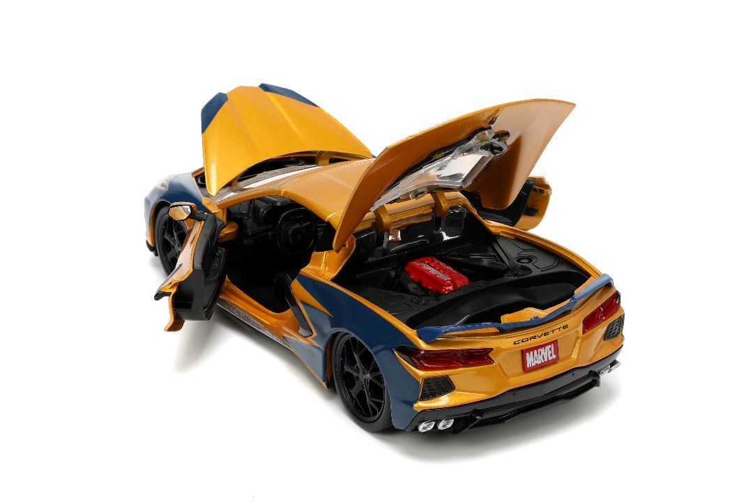 Jada 1/24 "Hollywood Rides" 2020 Corvette Stingray w/Wolverine