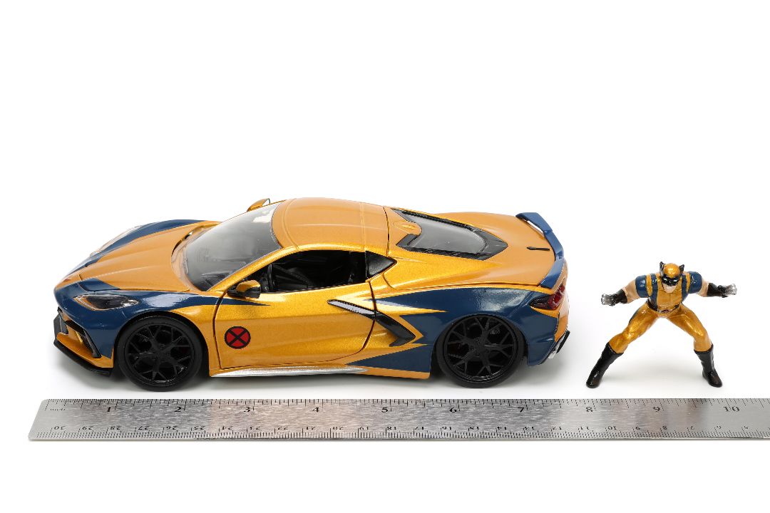 Jada 1/24 "Hollywood Rides" 2020 Corvette Stingray w/Wolverine