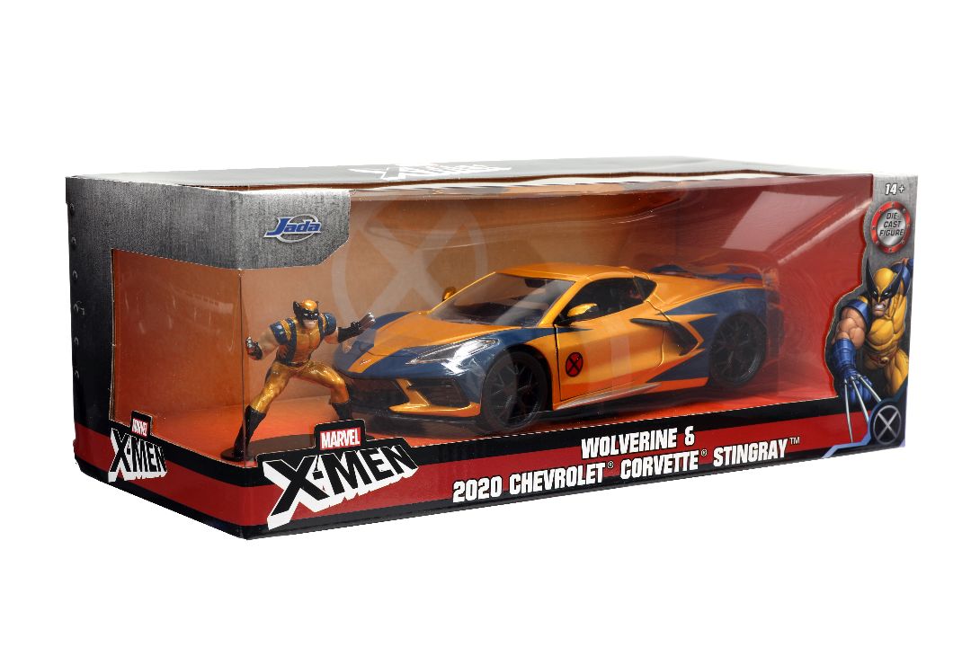 Jada 1/24 "Hollywood Rides" 2020 Corvette Stingray w/Wolverine