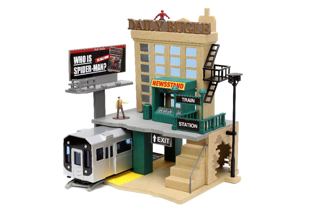 Jada Nano Scene Diorama - Spider-Man Daily Bugle