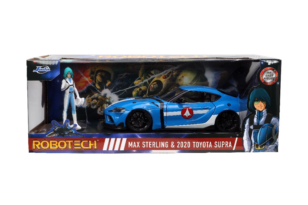 Jada 1/24 "Hollywood Rides" Robotech 2020 Supra w/ Max Sterling