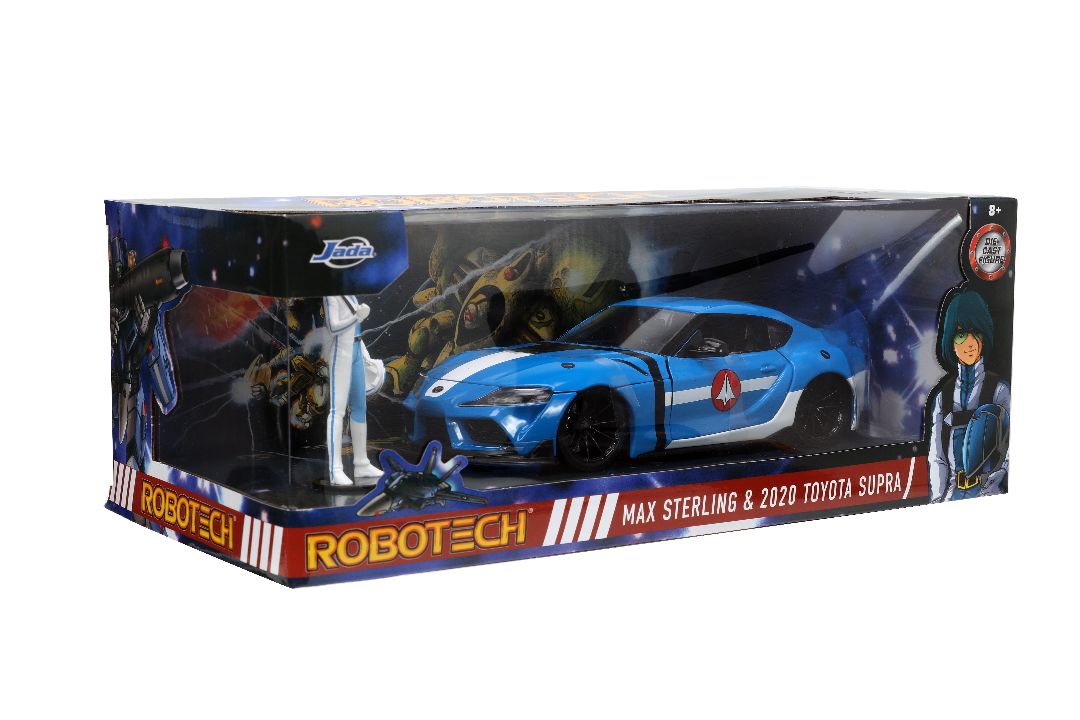 Jada 1/24 "Hollywood Rides" Robotech 2020 Supra w/ Max Sterling