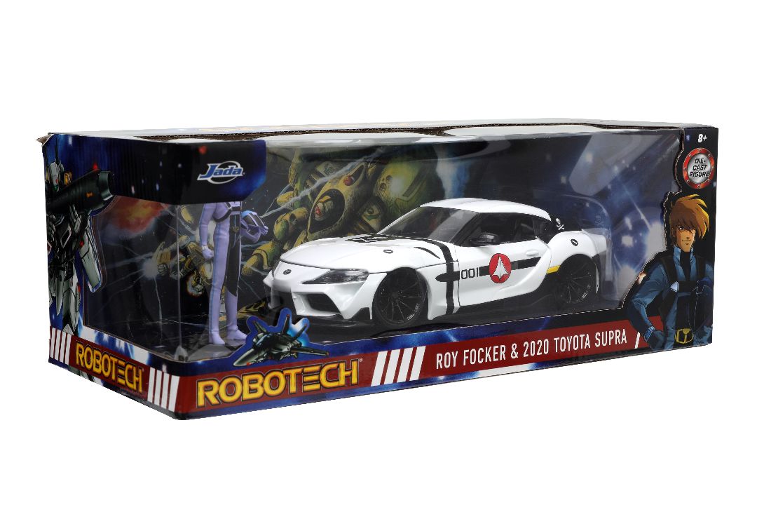 Jada 1/24 "Hollywood Rides" Robotech 2020 Supra with Roy Fokker