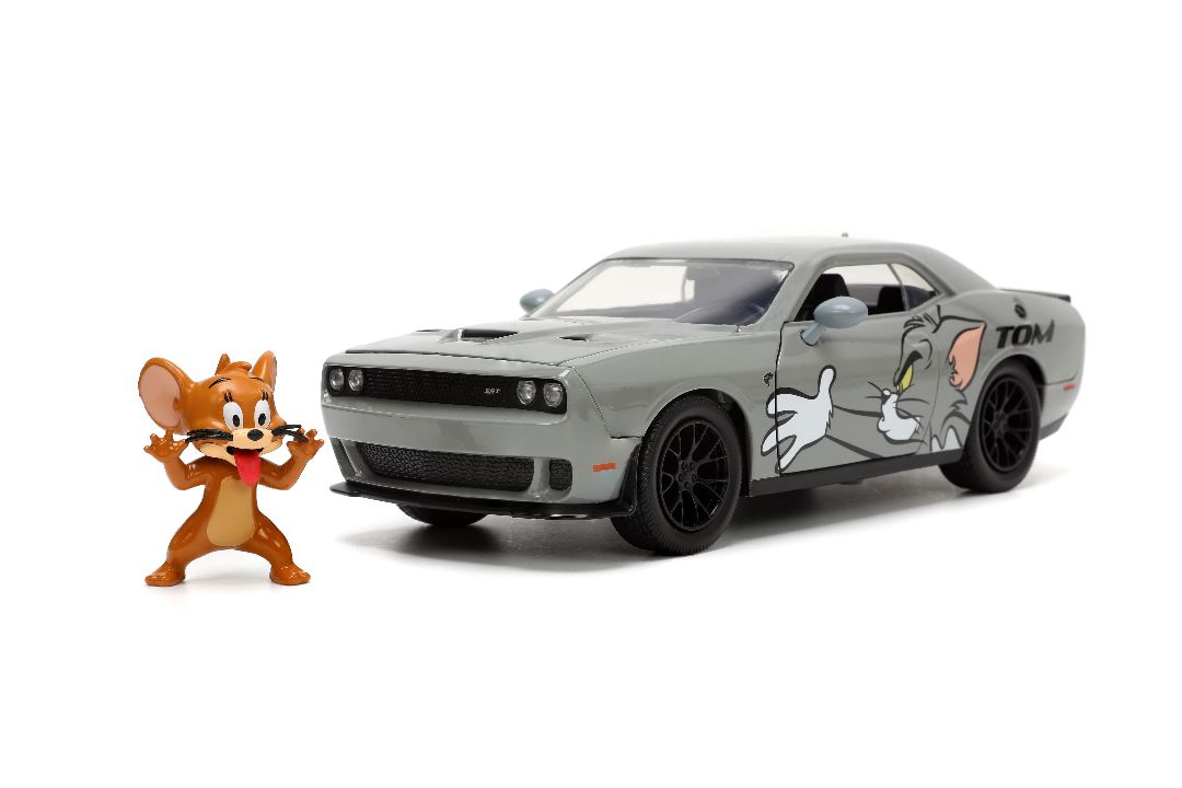 Jada 1/24 "Hollywood Rides" 2015 Challenger SRT8 Hellcat w/Jerry