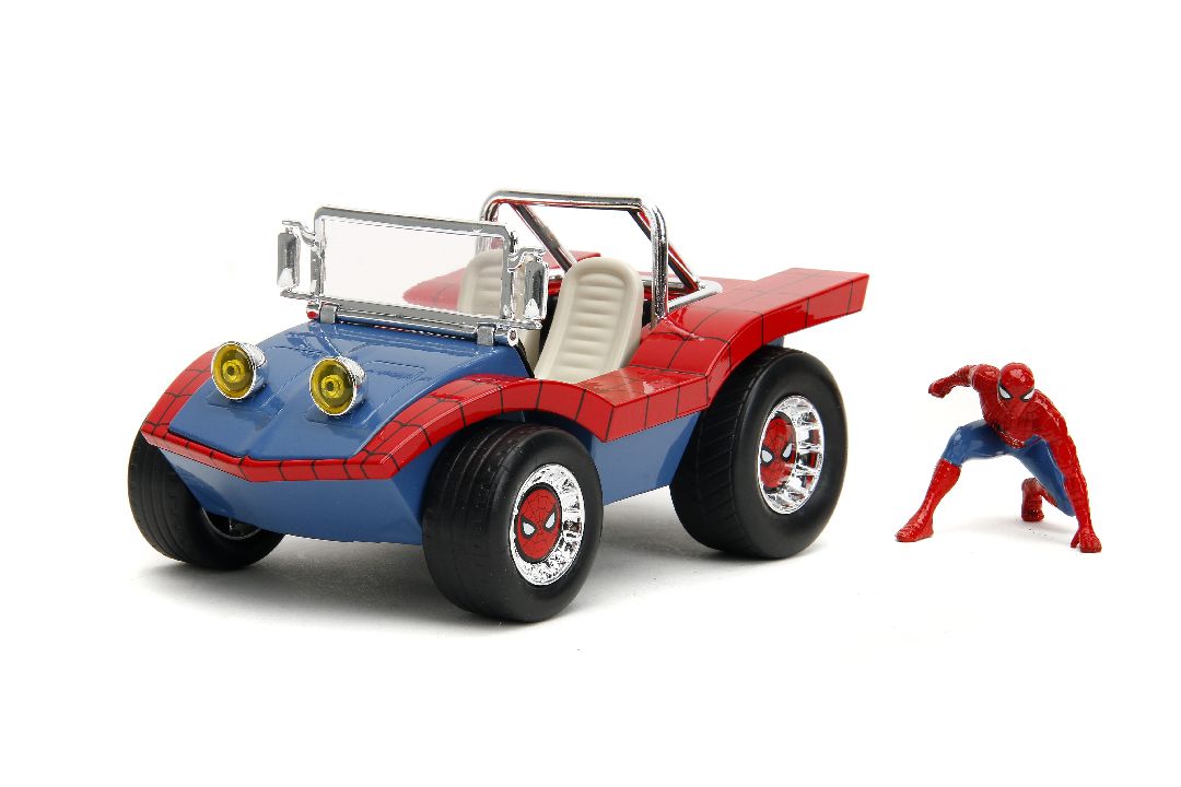 Jada 1/24 "Hollywood Rides" Spider-Man Buggy With Spider-Man