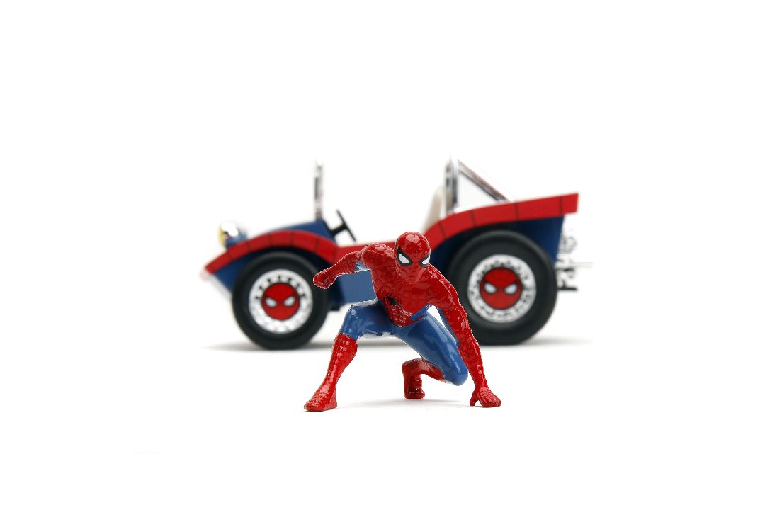 Jada 1/24 "Hollywood Rides" Spider-Man Buggy With Spider-Man