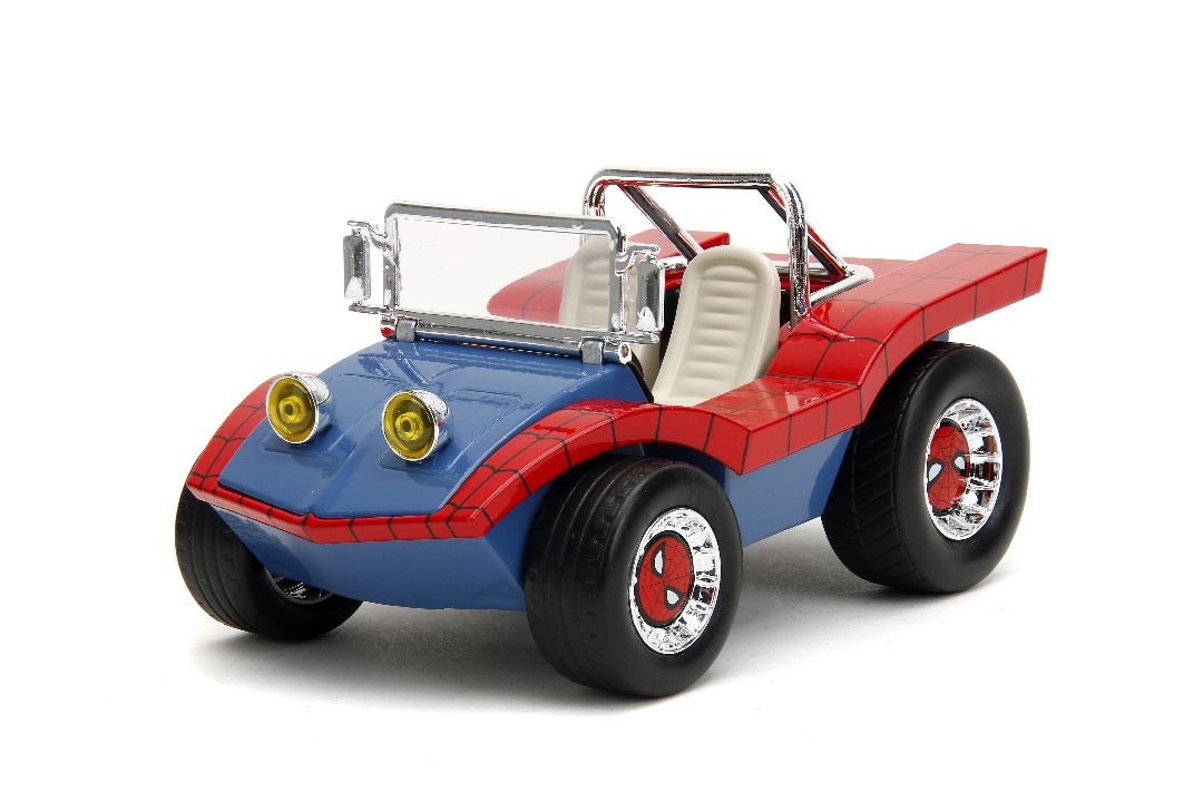 Jada 1/24 "Hollywood Rides" Spider-Man Buggy With Spider-Man