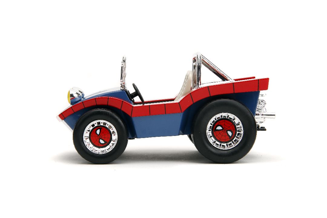 Jada 1/24 "Hollywood Rides" Spider-Man Buggy With Spider-Man