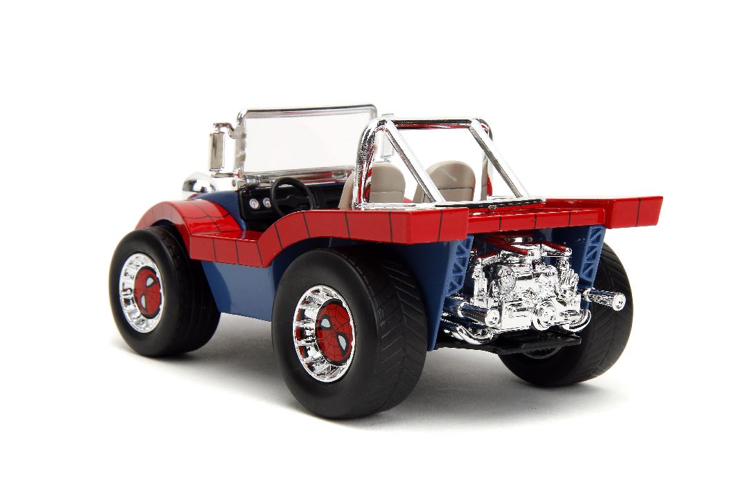 Jada 1/24 "Hollywood Rides" Spider-Man Buggy With Spider-Man