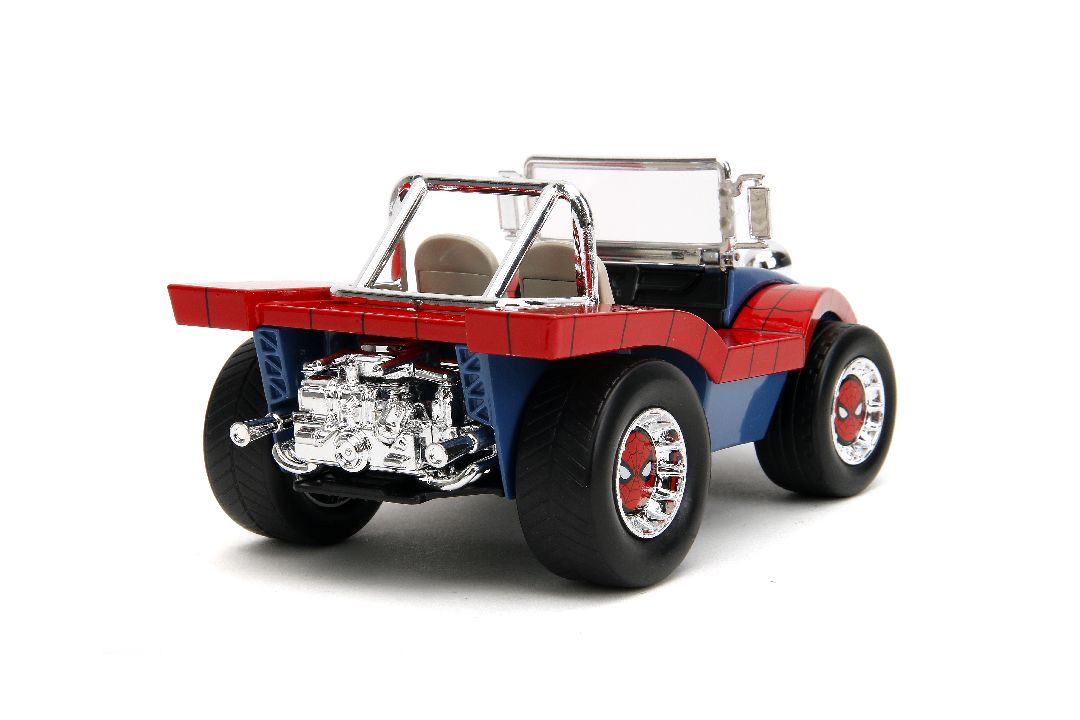 Jada 1/24 "Hollywood Rides" Spider-Man Buggy With Spider-Man