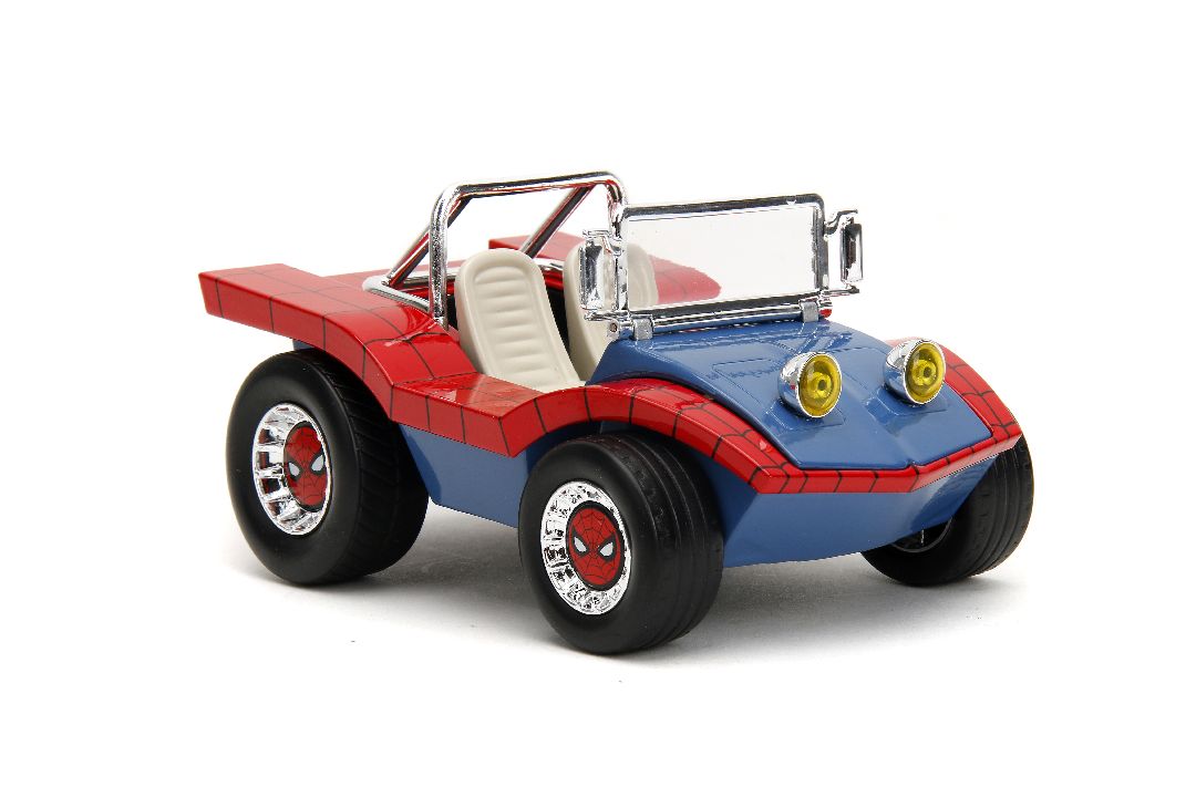 Jada 1/24 "Hollywood Rides" Spider-Man Buggy With Spider-Man