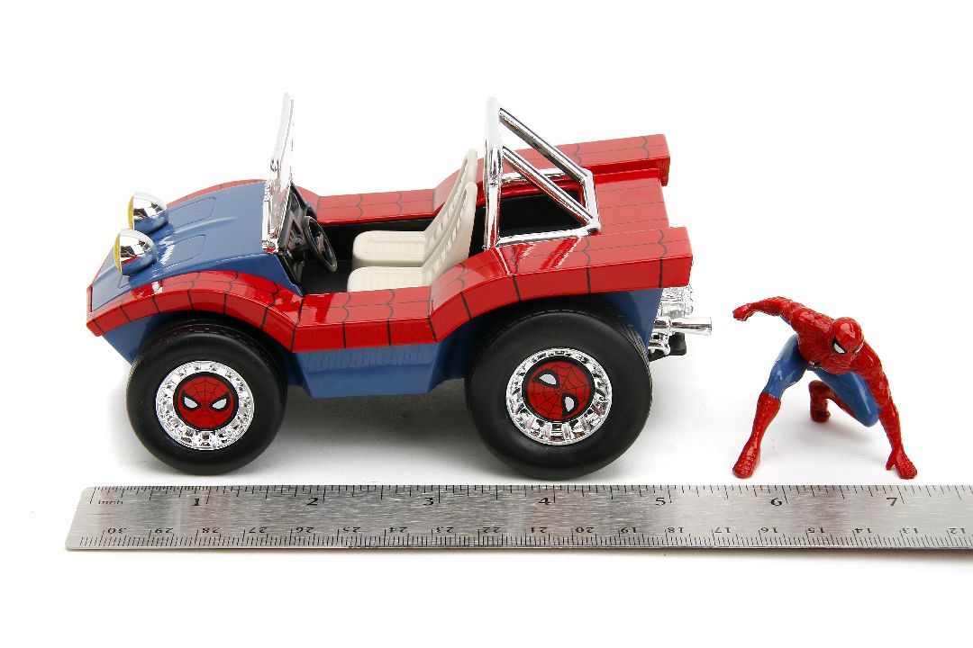 Jada 1/24 "Hollywood Rides" Spider-Man Buggy With Spider-Man