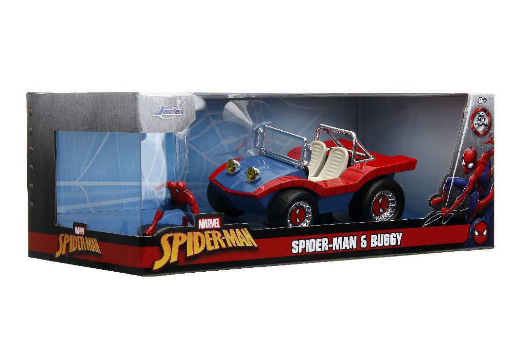 Jada 1/24 "Hollywood Rides" Spider-Man Buggy With Spider-Man