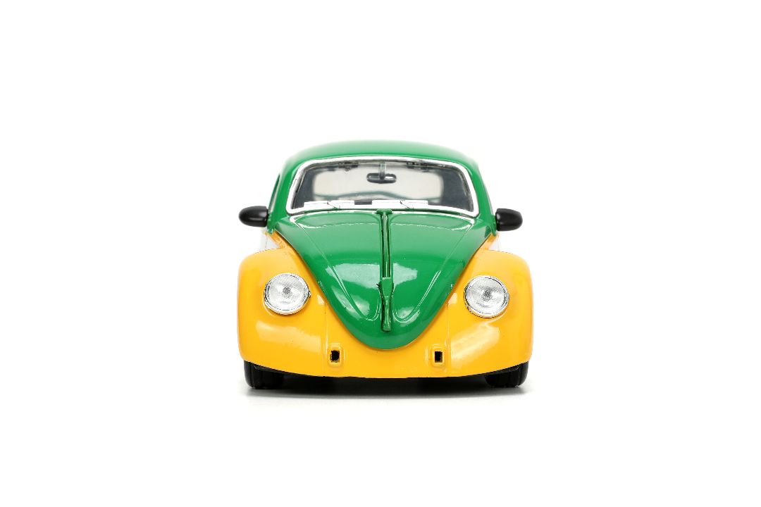 Jada 1/24 "Hollywood Rides" TMNT 1959 VW Beetle w/ Michelangelo