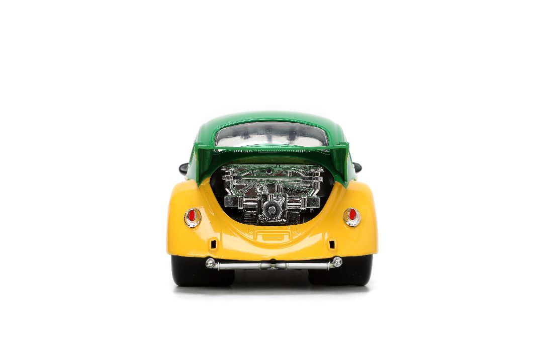 Jada 1/24 "Hollywood Rides" TMNT 1959 VW Beetle w/ Michelangelo