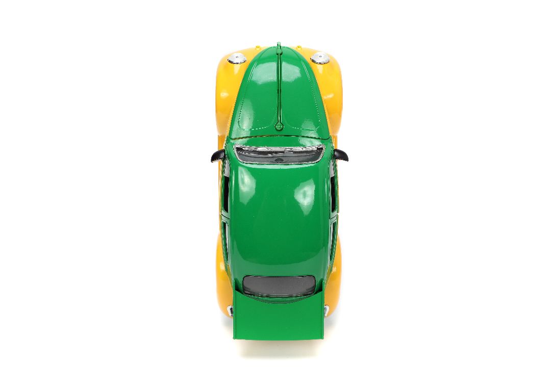 Jada 1/24 "Hollywood Rides" TMNT 1959 VW Beetle w/ Michelangelo