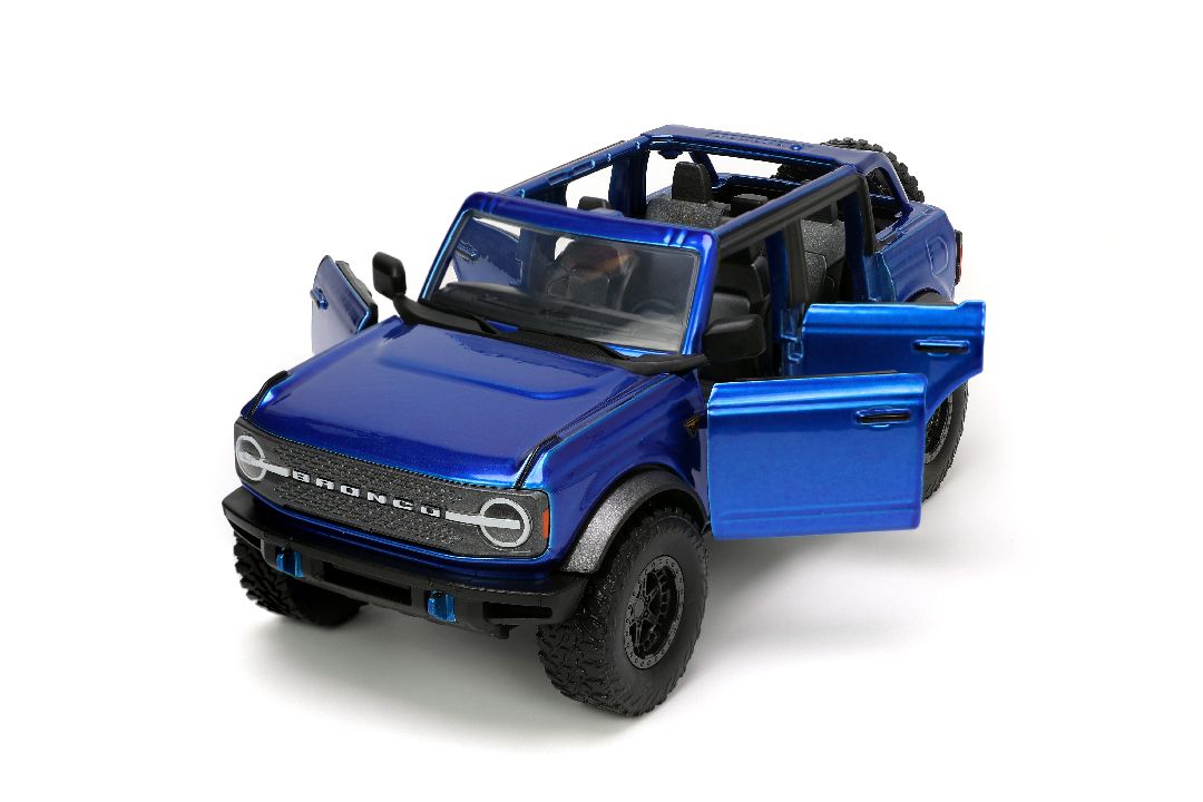 Jada 1/24 "Just Trucks" w/ Rack - 2021 Ford Bronco