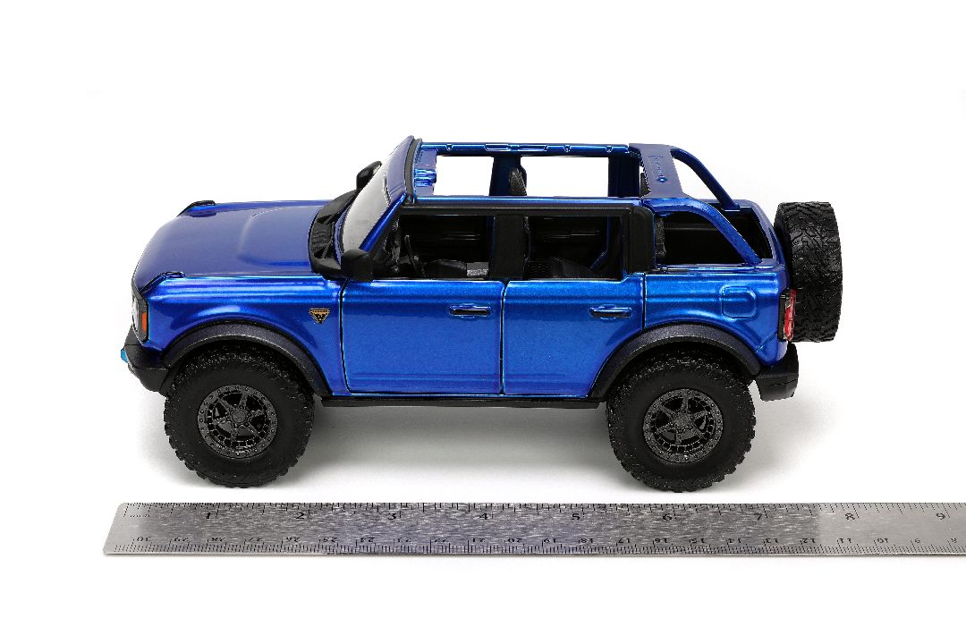 Jada 1/24 "Just Trucks" w/ Rack - 2021 Ford Bronco