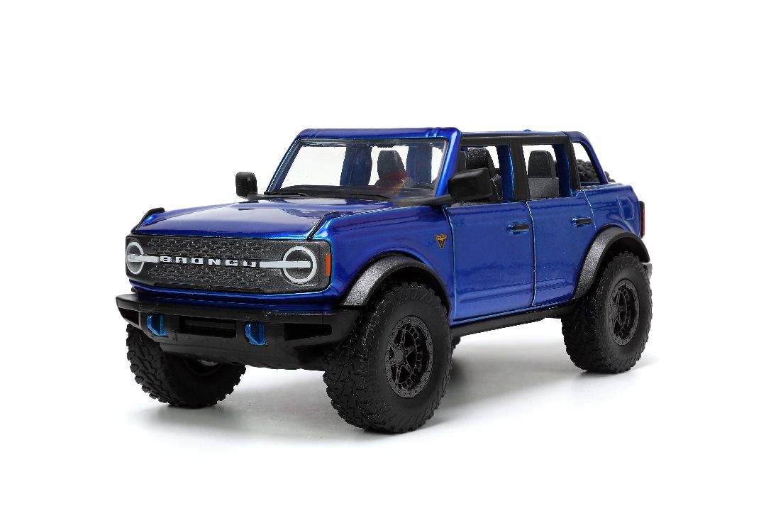 Jada 1/24 "Just Trucks" w/ Rack - 2021 Ford Bronco