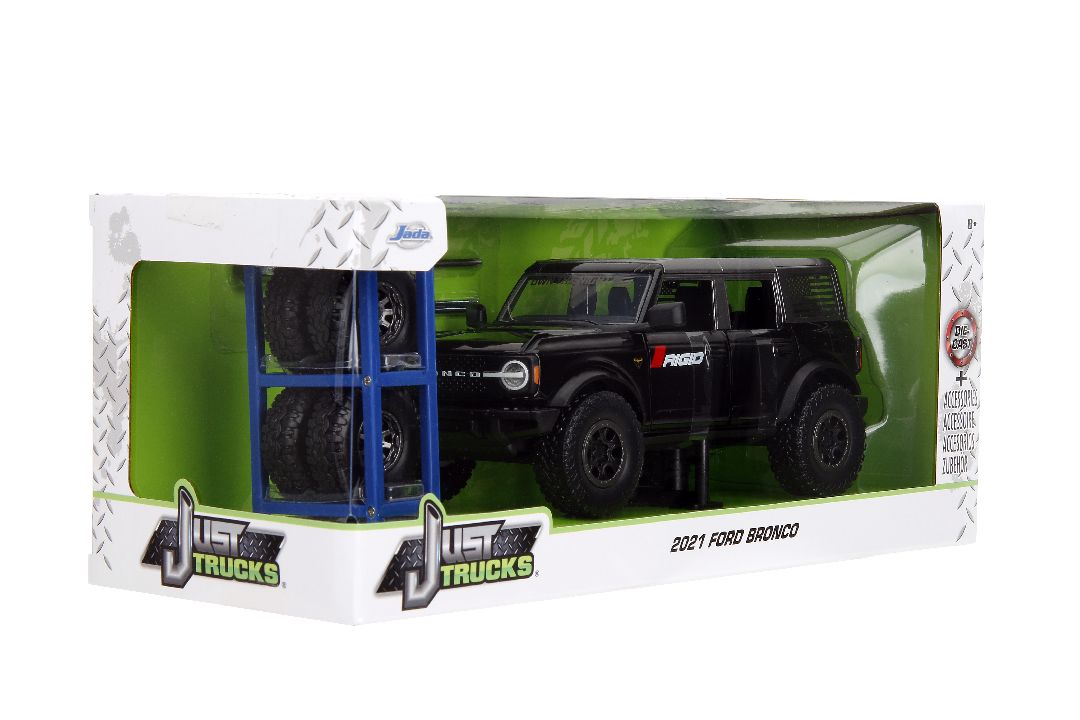 Jada 1/24 "Just Trucks" - 2021 Ford Bronco w/ Rack