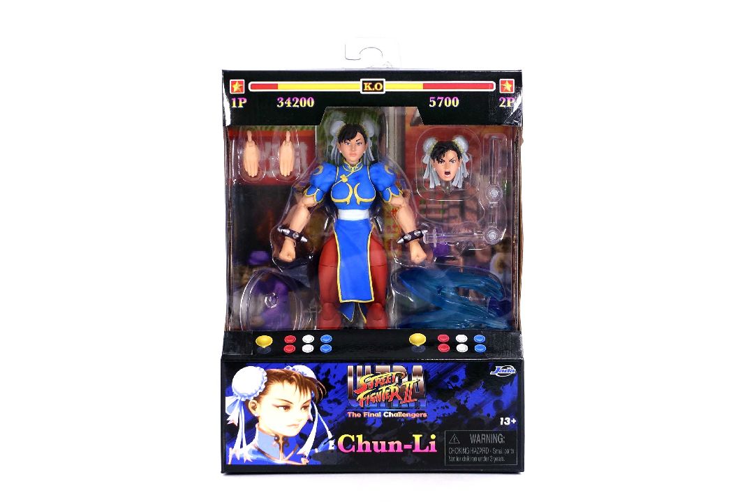 Jada 6” Action Figure - Street Fighter - Chun-Li