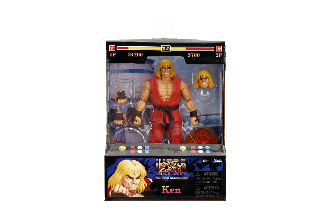 Jada Toys 6” Action Figure - Street Fighter – Ken