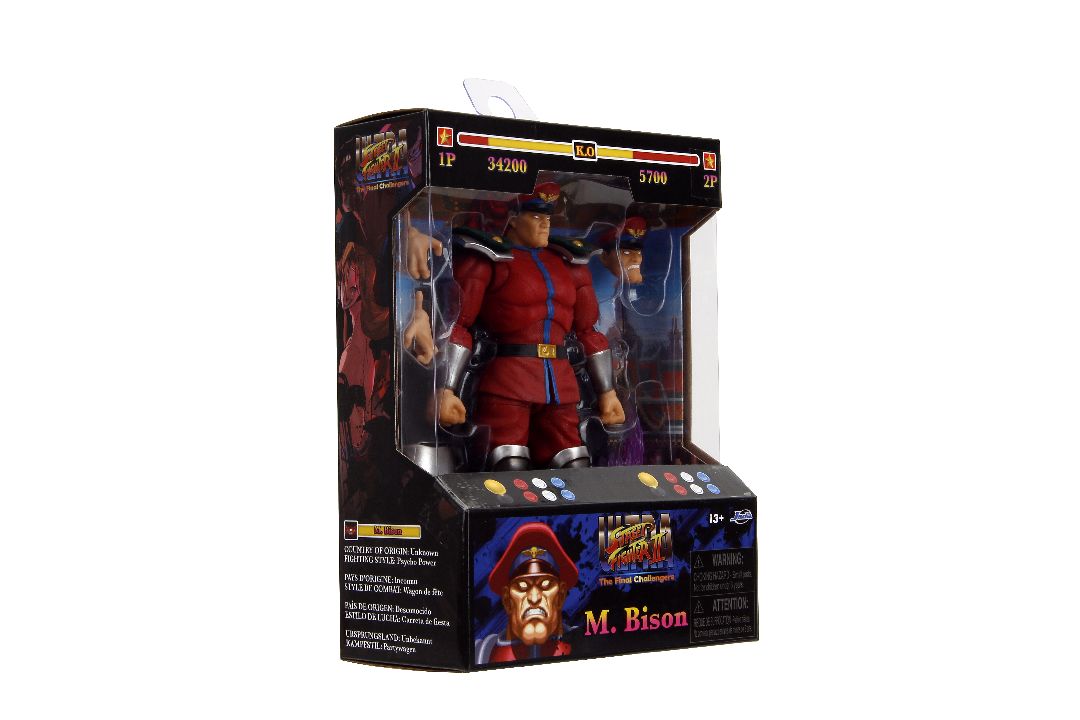 Jada 6" Street Fighter - M.Bison