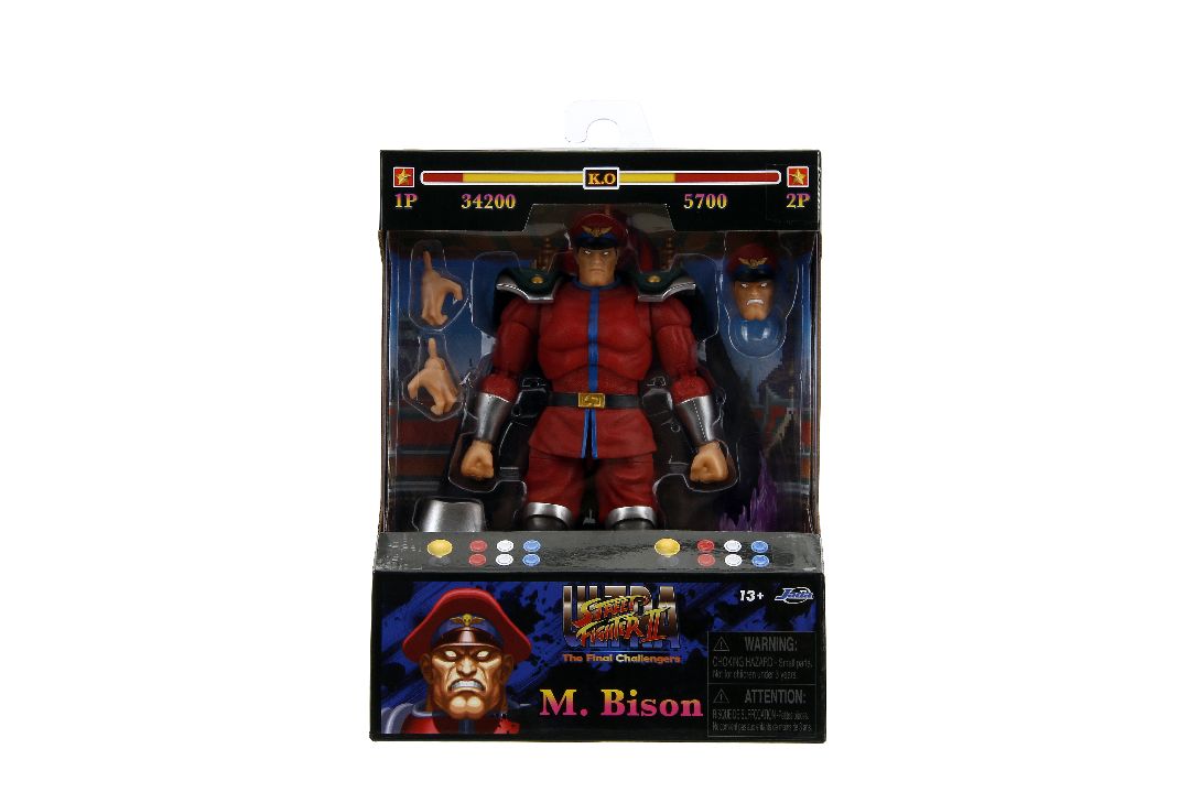 Jada 6" Street Fighter - M.Bison