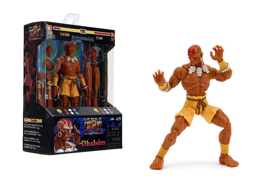 Jada 6" Action Figure - Dhalsim