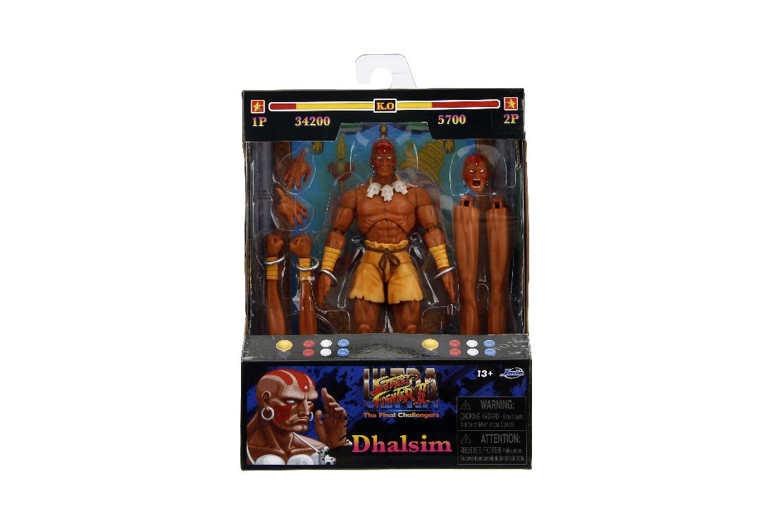 Jada 6" Action Figure - Dhalsim