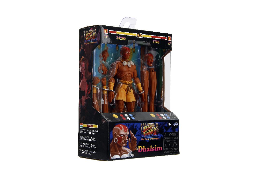 Jada 6" Action Figure - Dhalsim