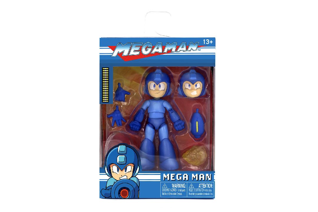 Jada 4.5” Plastic Action Figure - Mega Man