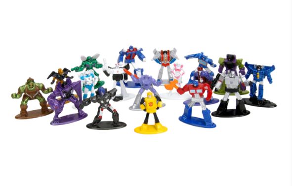 Jada 1.65" Nano Metalfigs Transformers 18-Pack W3