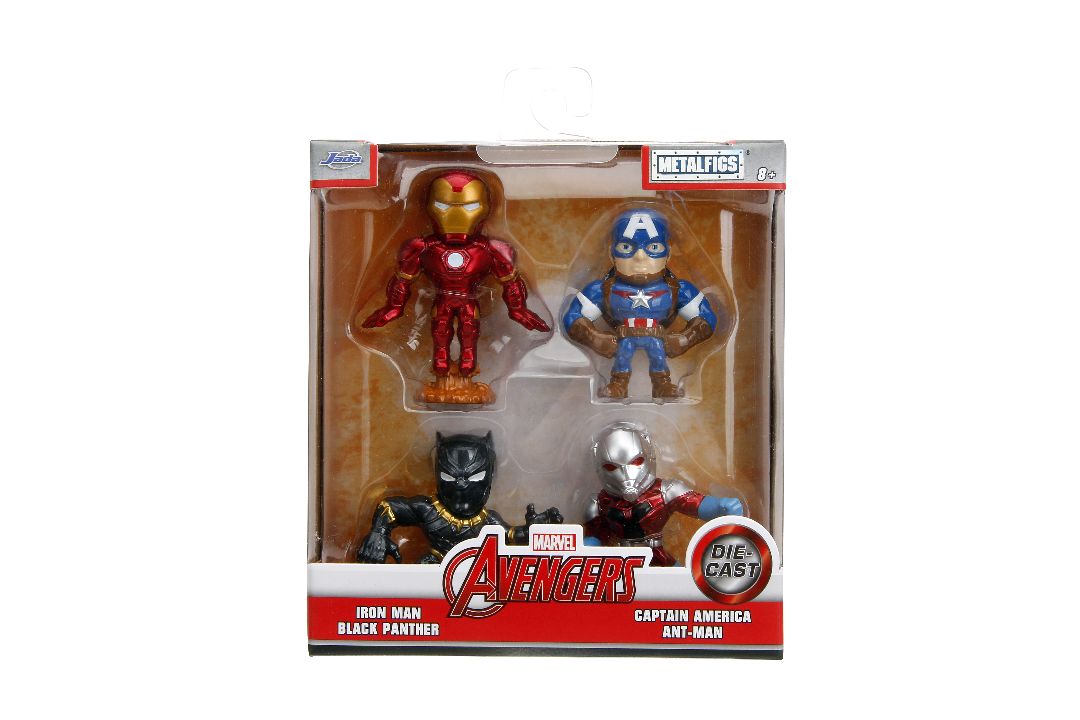 Jada 2.5" Metalfigs Marvel - 4-Pack Wave 1