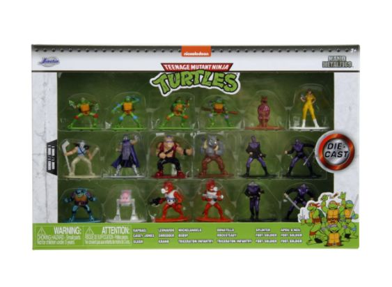 Jada 1.65" Nano Metalfigs TMNT 18-Pack W1