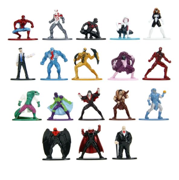 Jada 1.65" Nano Metalfigs Marvel 18 Pack W9