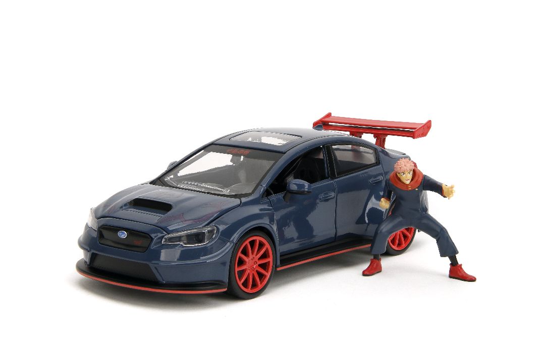 Jada 1/24 "Hollywood Rides" 2016 WRX STI w/ Yuji Itadori - Click Image to Close