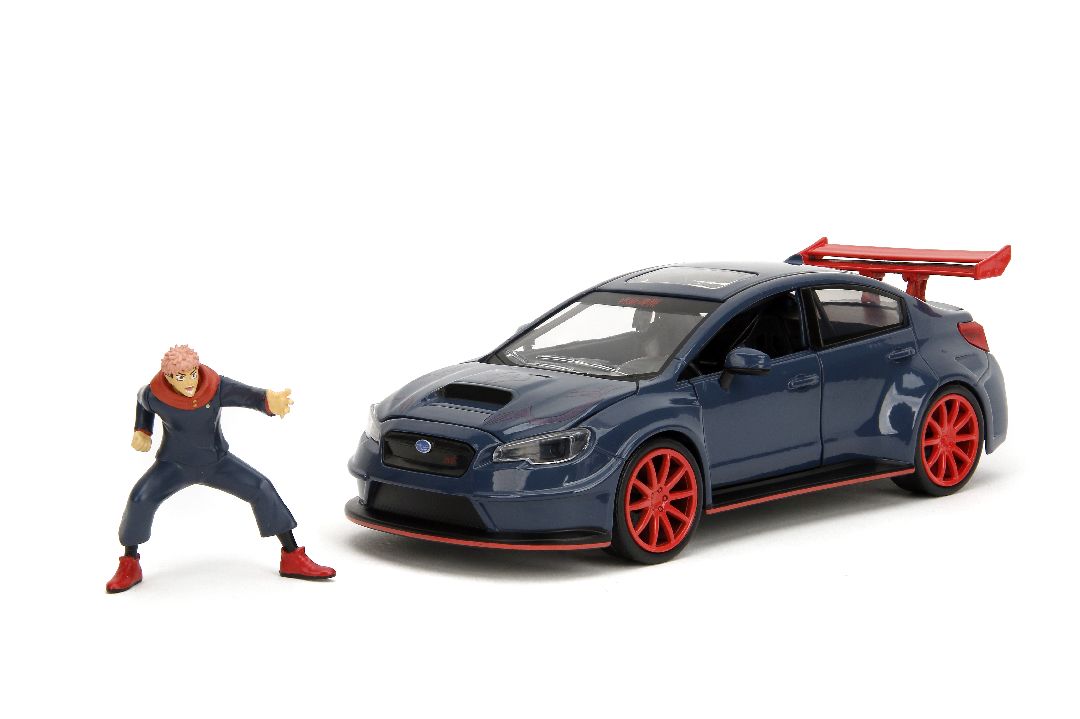 Jada 1/24 "Hollywood Rides" 2016 WRX STI w/ Yuji Itadori