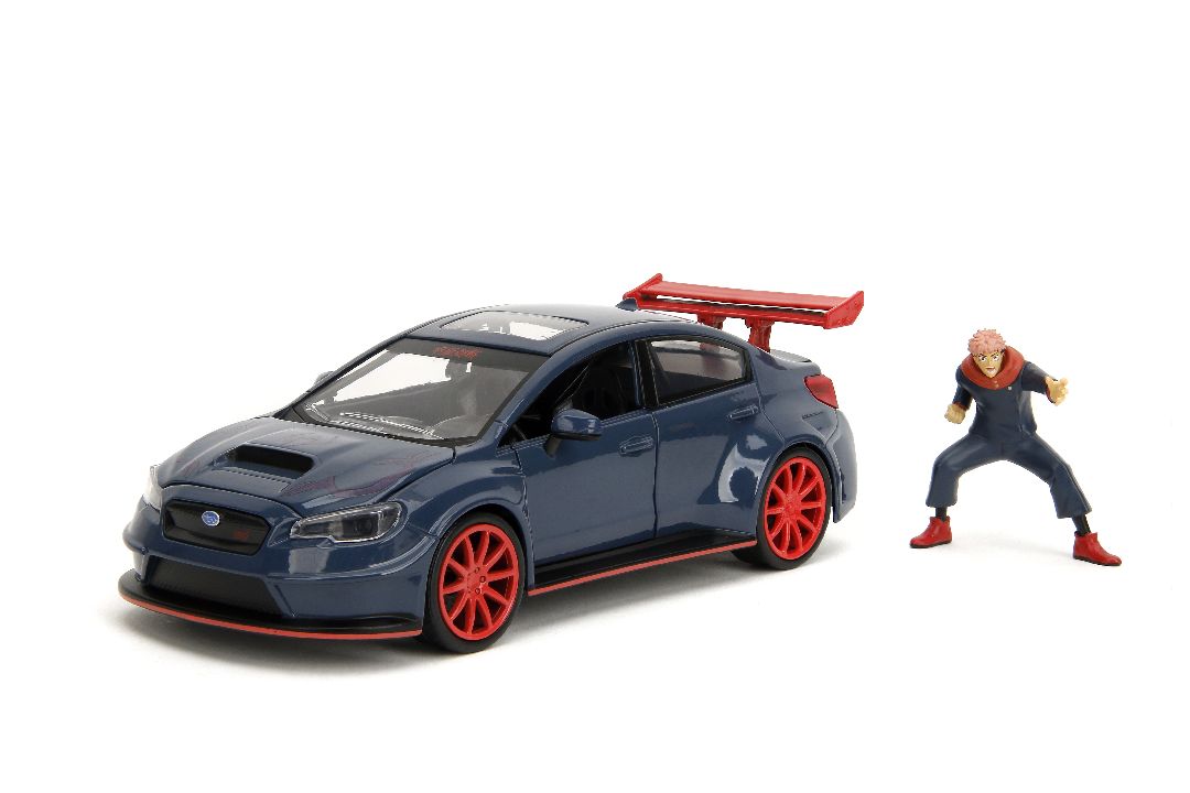 Jada 1/24 "Hollywood Rides" 2016 WRX STI w/ Yuji Itadori