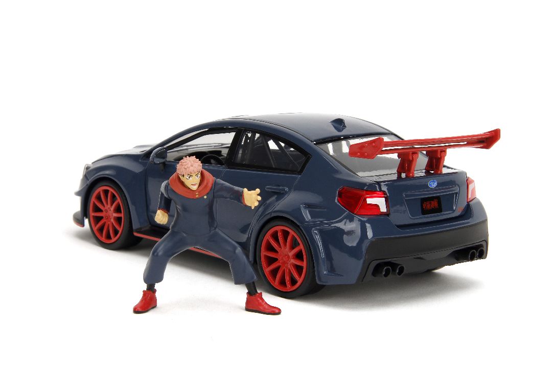 Jada 1/24 "Hollywood Rides" 2016 WRX STI w/ Yuji Itadori